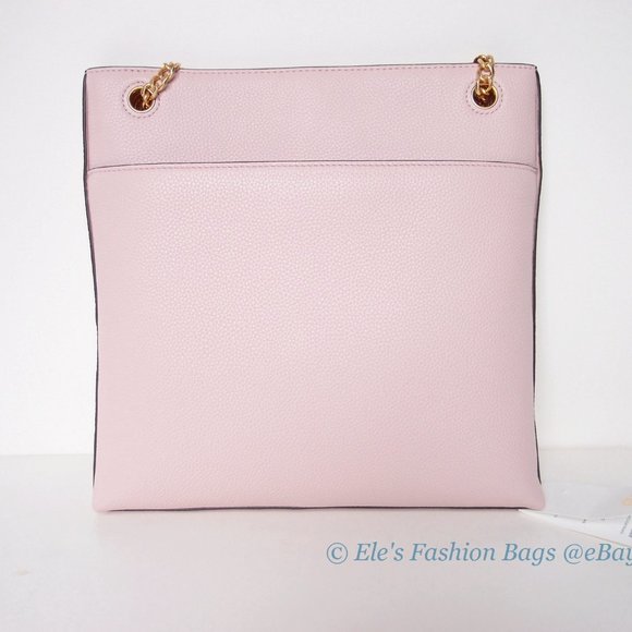NWT Tory Burch Everly Swingpack Pink Leather Convertible Shoulder Bag Crossbody - Picture 8 of 16